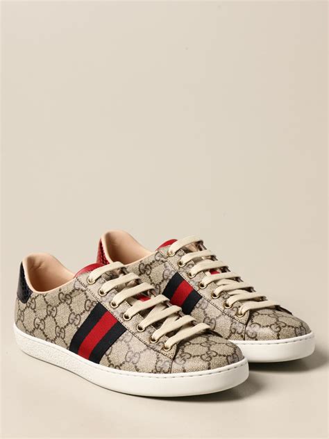 new gucci half shoes|Gucci web sneakers.